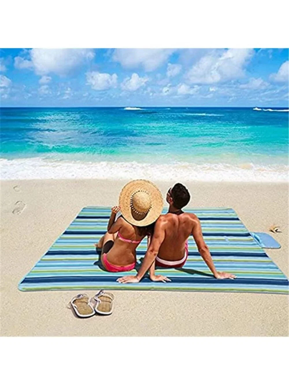 Waterproof Outdoor Blanket Beach Picnic Mat Camping Blanket Sandproof Foldable
